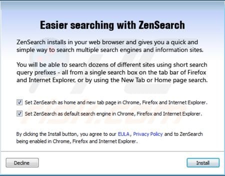 Instalator zensearch