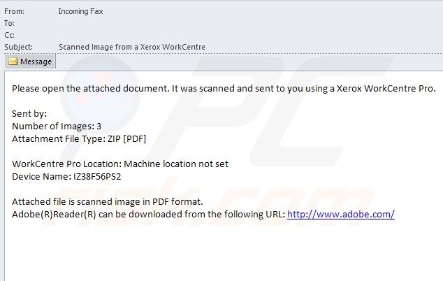 Zainfekowane wiadomości e-mail używane w dystrybucji ransomware Cryptodefense