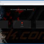 Panel administracyjny Bloody Stealer (BloodyStealer) - zarządzanie