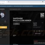 Górnik malware sapphire promowany na forum hakerskim - 2