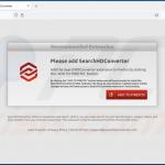 2 witryna używana do promowania porywacza przeglądarki SearchHDConverter