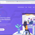 Witryna promująca rozszerzenie przeglądarki typu cookie stuffing (rozszerzenie FlipShope - Price Tracker)