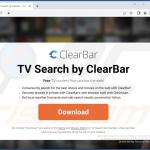 Witryna promująca adware ClearBrowser - 1