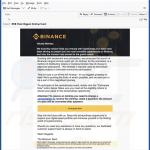 2 e-mail spamowy promujący oszustwo BNB Chain Airdrop