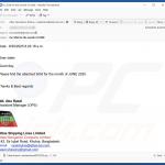Złośliwe oprogramowanie QuirkyLoader rozprzestrzeniające oszukańcze wiadomości e-mail 1