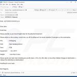 Złośliwe oprogramowanie QuirkyLoader rozprzestrzeniające oszukańcze wiadomości e-mail 9
