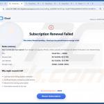 Cloud Account Scheduled For Deletion oszustwo e-mailowe przykład strony 2