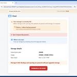 Cloud Storage Plan Has Been Paused oszustwo e-mailowe - przykład strony 3