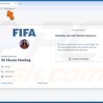 Strona oszustwa FIFA 2026 World Cup (próbka 1)