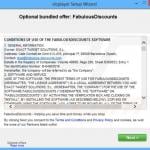Instalaor adware fabulousdiscounts przykład 2