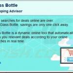 glass bottle adware generating pop-up ads