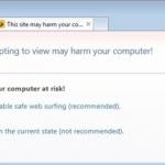 rogue antivirus program generating fake security warning messages sample 1