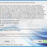free software installer used in browser hijacker distribution sample 4