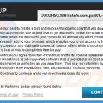 PriceMinus adware installer sample 1
