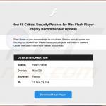 fake mac flash player updater distributing flash security patches