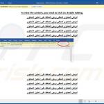 malicious Microsoft word document distributing JhoneRAT