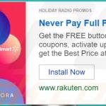 Advertisement by Holiday Radio Promos adware