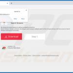 Website used to promote SearchStreams browser hijacker