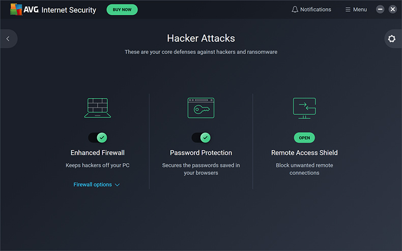 AVG Internet Security - Ataki hakerskie