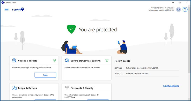 Antywirus F-Secure