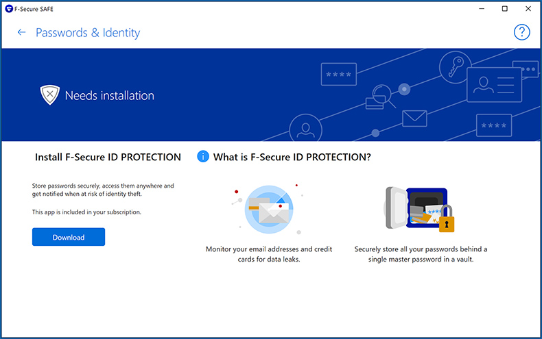 Ochrona tożsamości antywirusem F-Secure