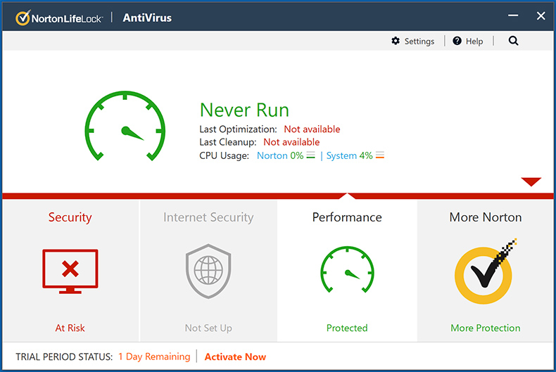 Optymalizacja Norton AntiVirus Plus