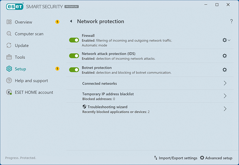 ESET NOD32 Antivirus Network Protection
