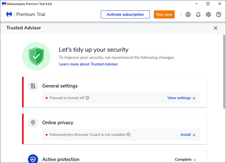 Ochrona Malwarebytes Premium 2024