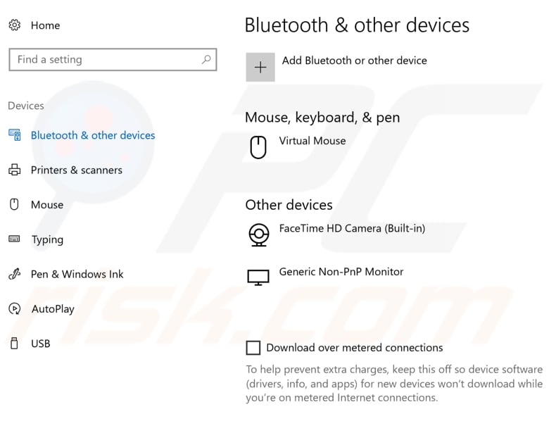 Włącz Bluetooth w kroku 2