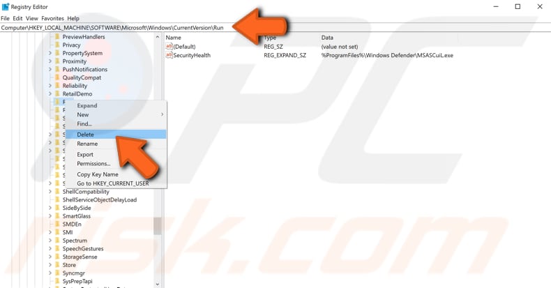 end processes related to the particular dll step 6