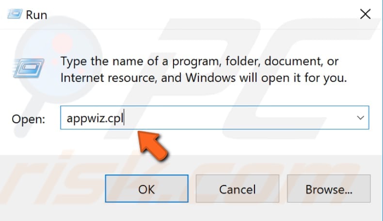 odinstaluj ostatnio zainstalowane oprogramowanie, krok 2