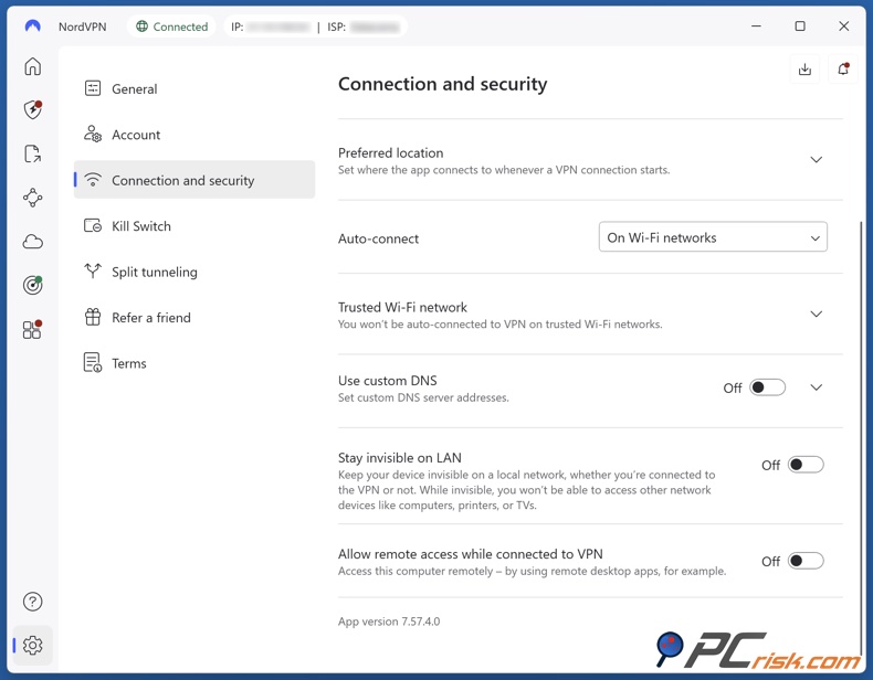 Ustaw automatyczne połączenie w sieciach WiFi