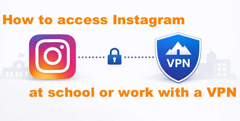 Dostęp do Instagrama za pomocą VPN