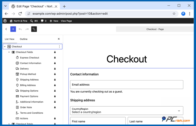 Blok kasy WooCommerce