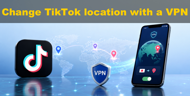 Zmiana lokalizacji TikTok za pomocą VPN
