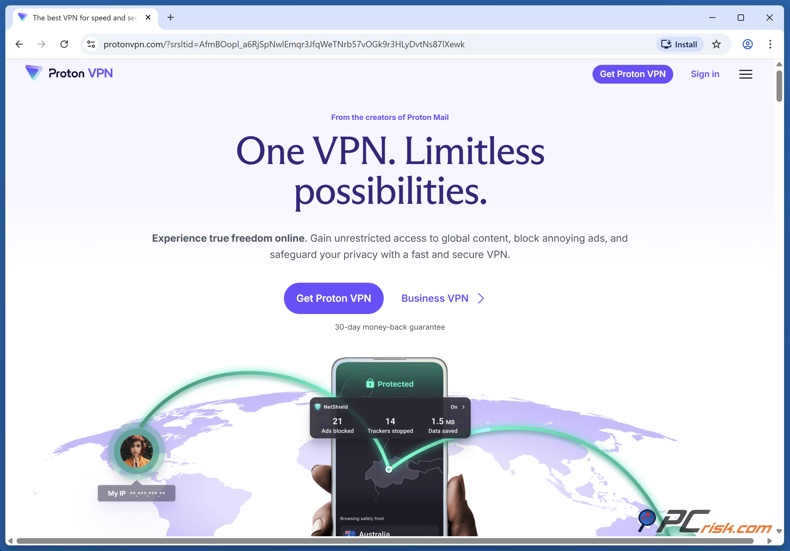 Strona główna Proton VPN