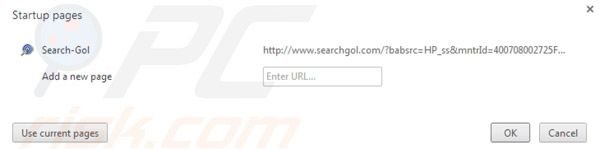 Strona główna Searchgol w Google Chrome
