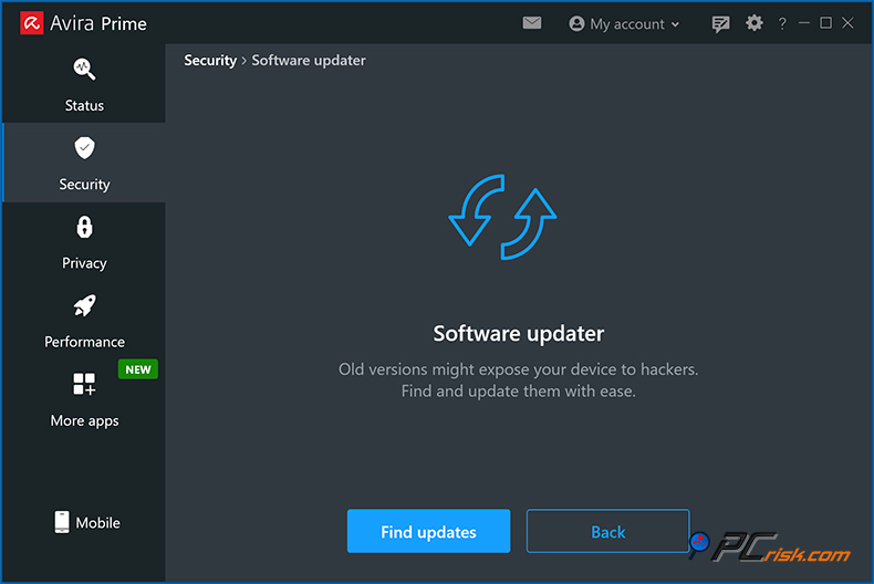 avira aktualizator oprogramowania