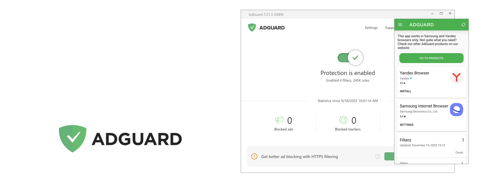 AdGuard nagłówek najlepszego programu blokującego reklamy