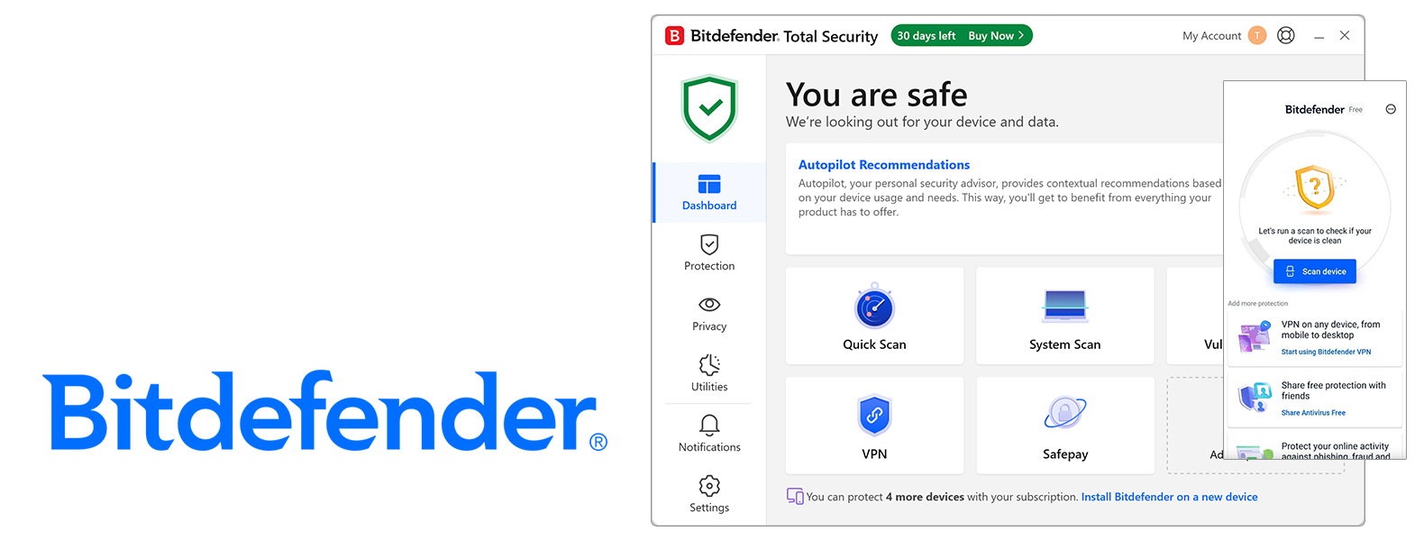 Bitdefender nagłówek najlepszego programu antywirusowego