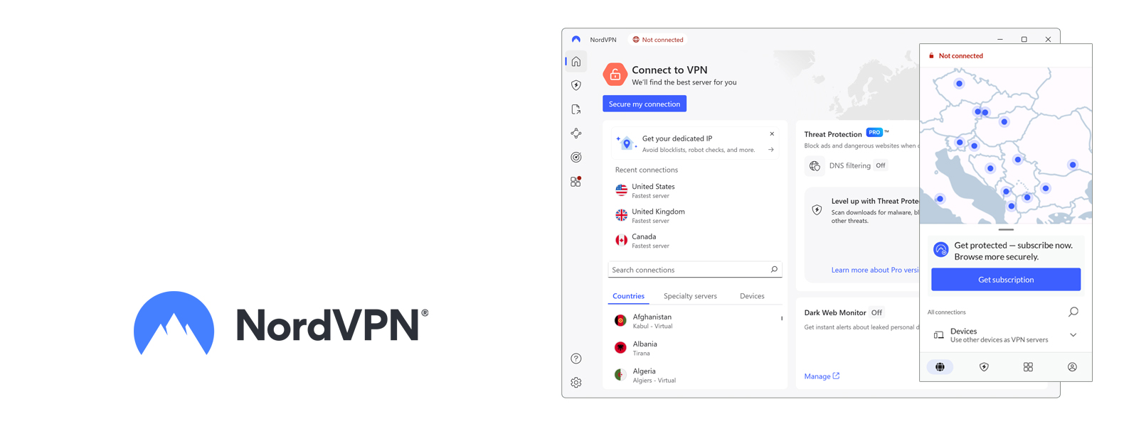 NordVPN nagłówek najlepszego programu antywirusowego