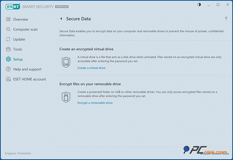 ESET Bezpieczne dane