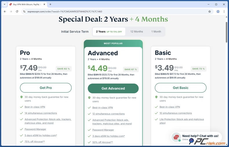 ExpressVPN ustalanie cen
