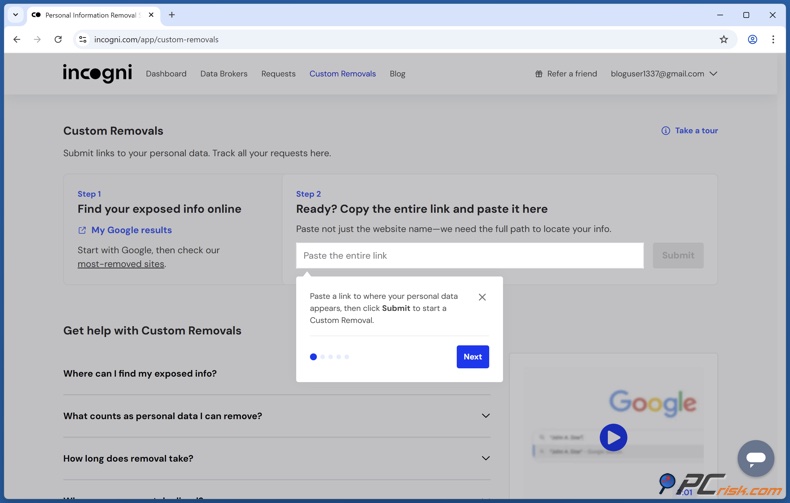 Incogni Usługi przeprowadzkowe na zamówienie
