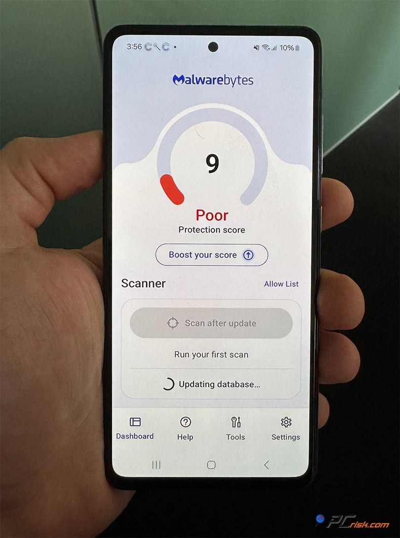malwarebytes dla android