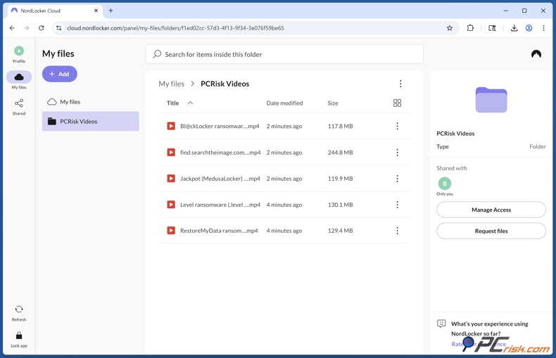 Nordlocker strona internetowa