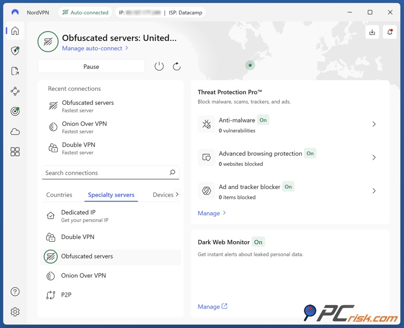 NordVPN Obfuscated Servers