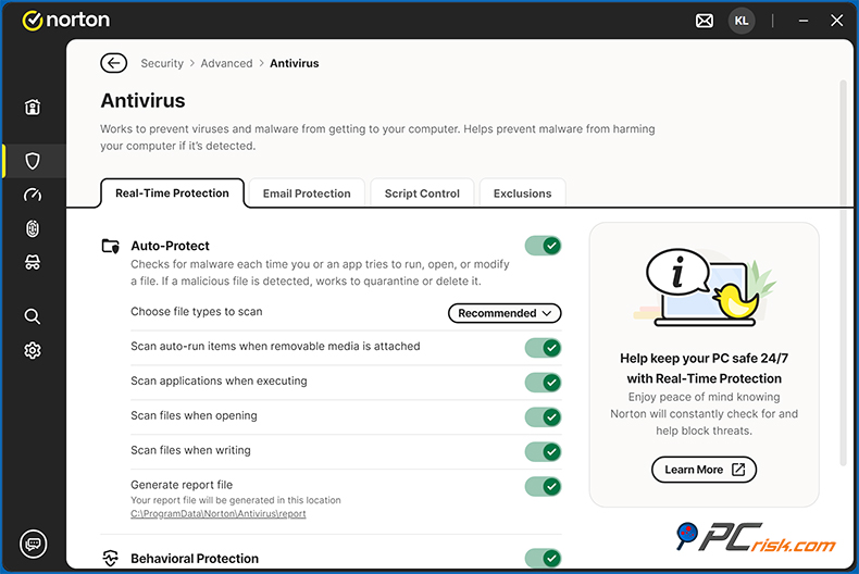 Norton 360 Deluxe Ochrona przed złośliwym oprogramowaniem i wirusami