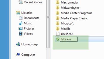 Zmienianie nazwy pliku wykonalnego Antivirus Plus 2014