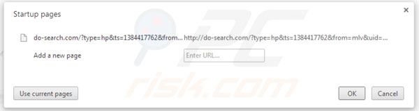 Usuwanie Do-search.com ze strony domowej Google Chrome